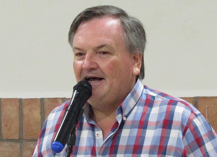 Michlig agradeció el acompañamiento y respaldo de la gente