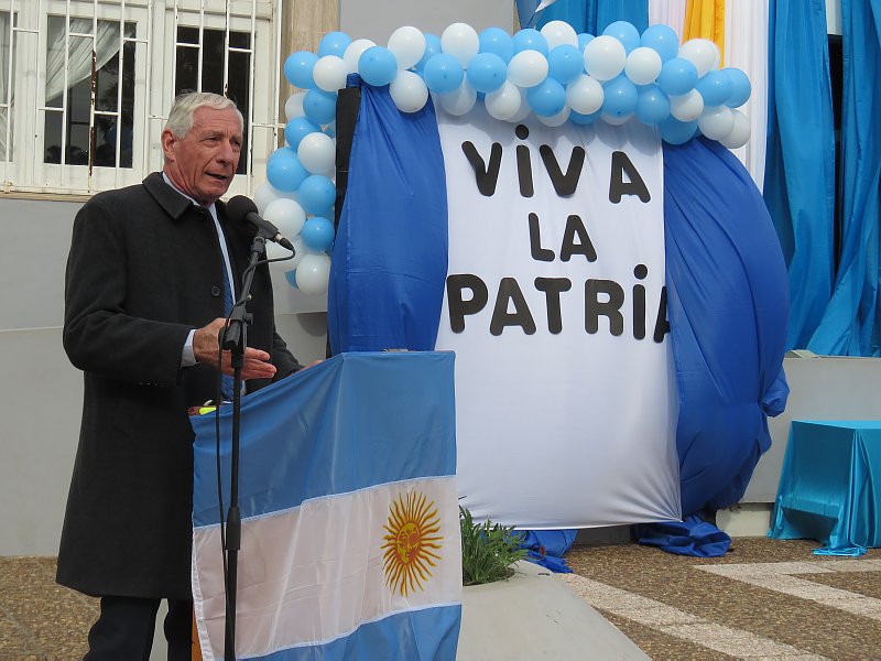 Suardi festejó el Día de la Patria