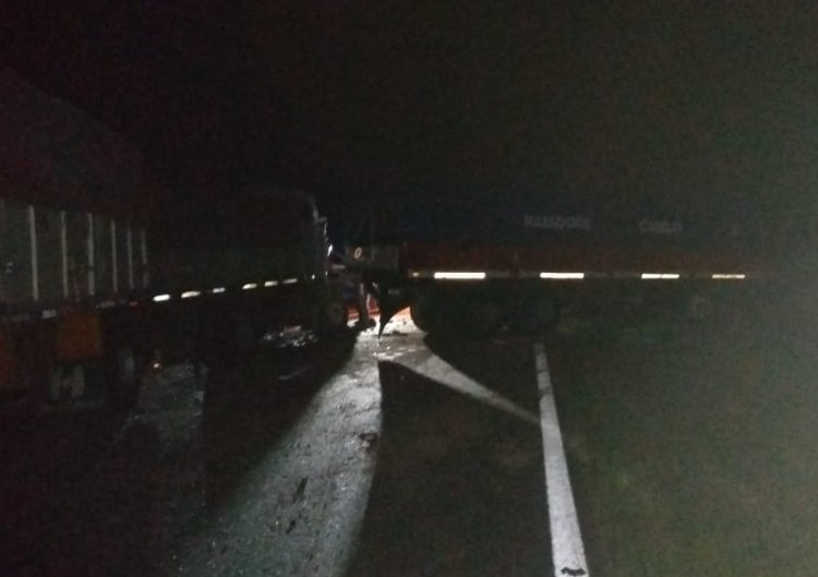 Curupaytí: Camionero lesionado en un accidente en la ruta 34