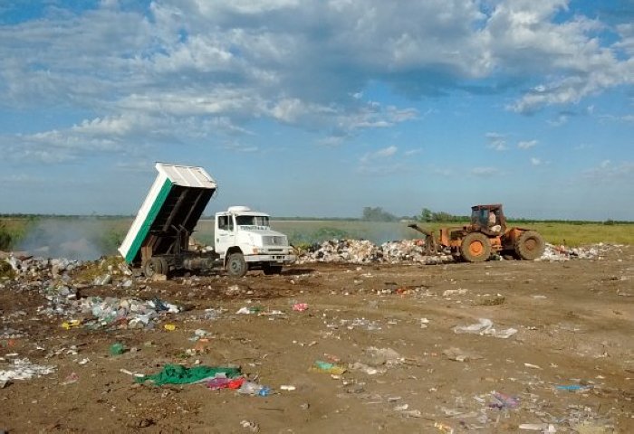 Morteros: La Municipalidad realiza tareas de saneamiento en el basural