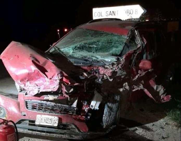 Hombre lesionado en un accidente en ruta 1