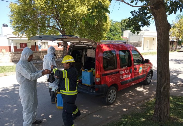 La provincia implementa el operativo dengue en Villa Trinidad