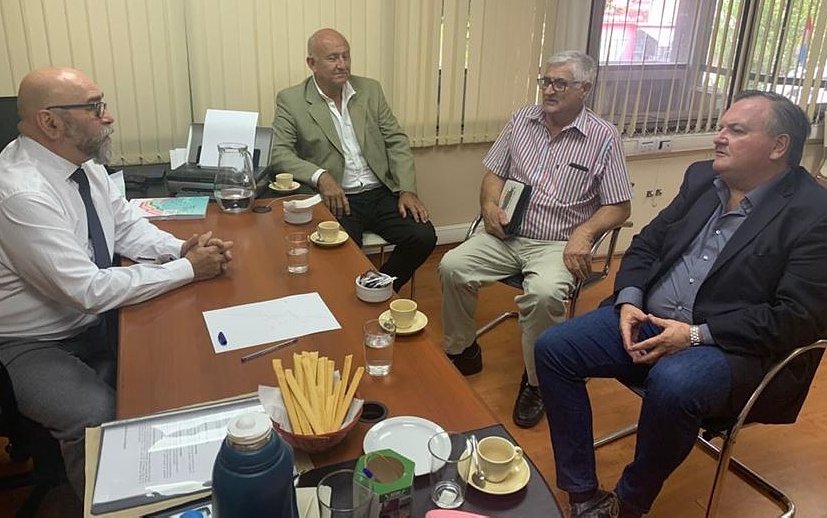 Realizaron gestiones por la situación catastral en Col. Dos Rosas