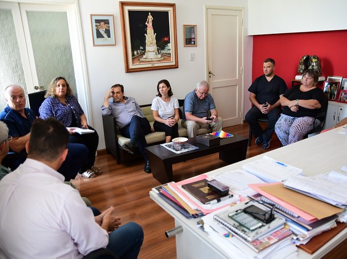 Morteros: Bría se reunió con directivos de clínicas y supermercadistas
