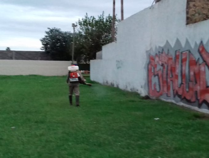 Suardi: El municipio continúa con las tareas de fumigación