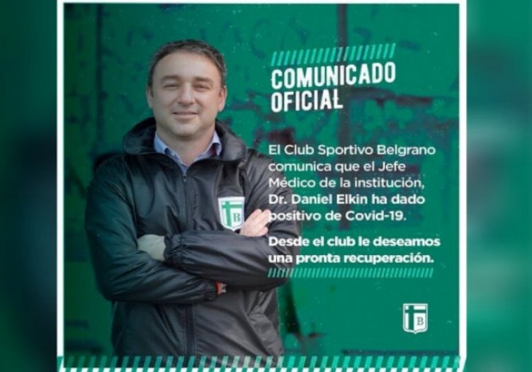 Médico de San Francisco tiene coronavirus y hay preocupación en Brinkmann y Morteros