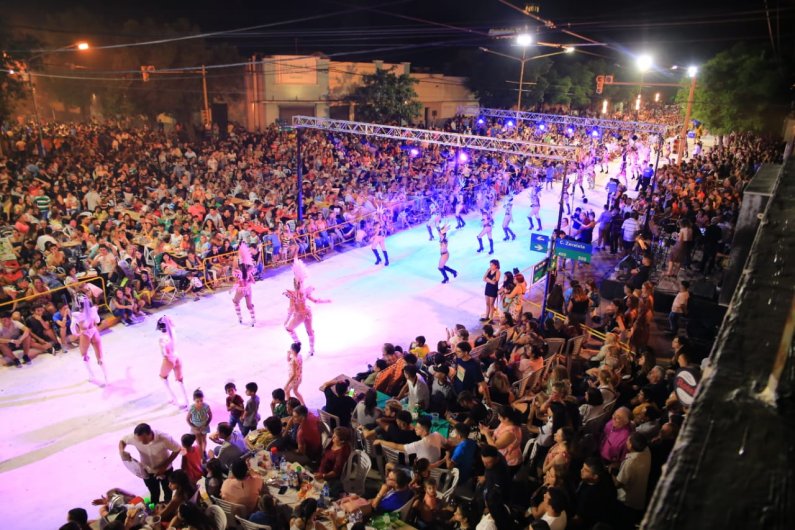 Los carnavales de Suardi dejaron una importante ganancia