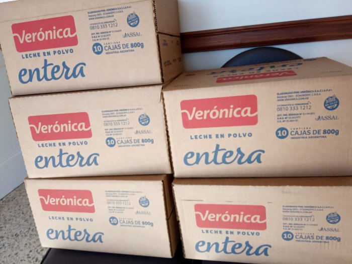 Suardi: Importante donación concretó la empresa Verónica