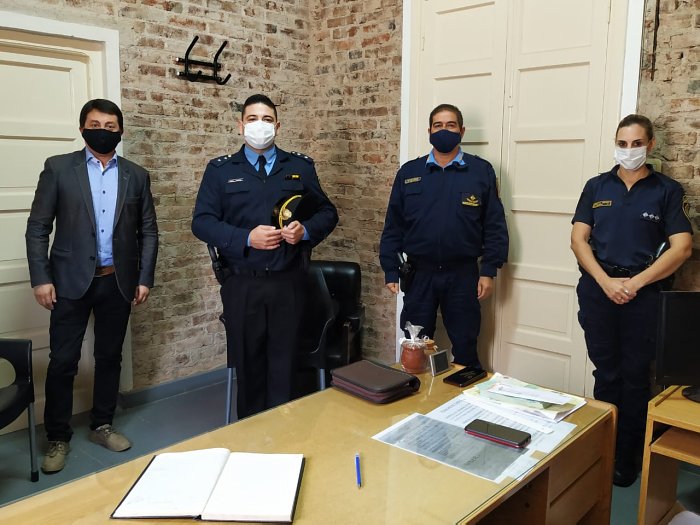 Nuevo jefe de policía para la Comisaría de Porteña