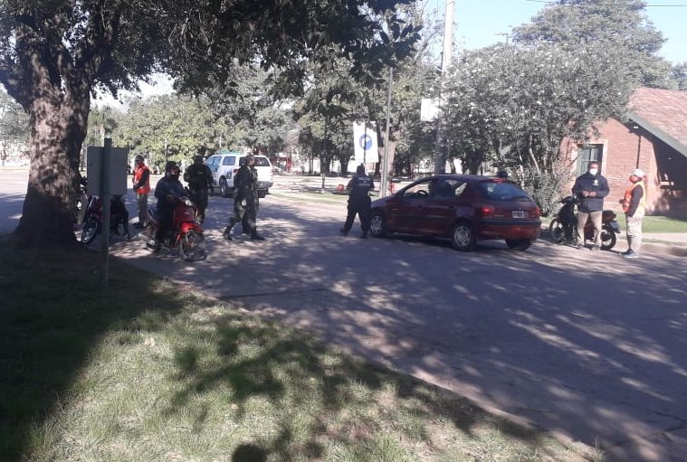 Operativo multifuerzas en la ciudad de Morteros