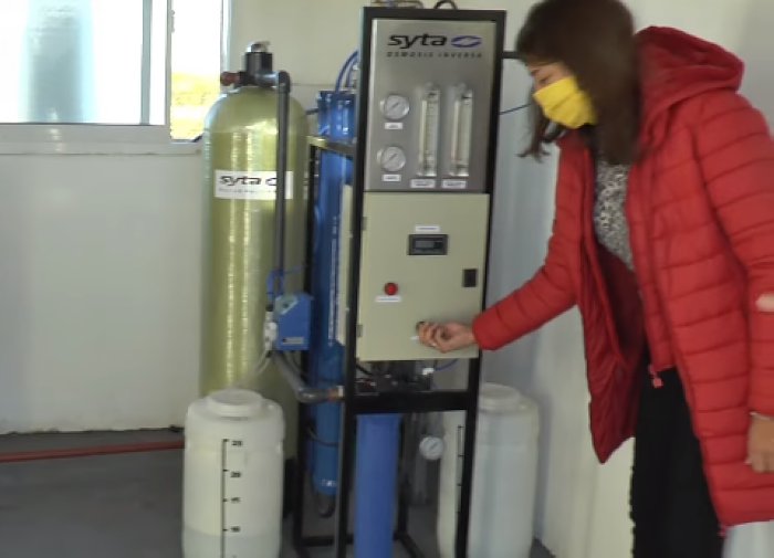 San Guillermo: Inauguraron una nueva planta de agua potable