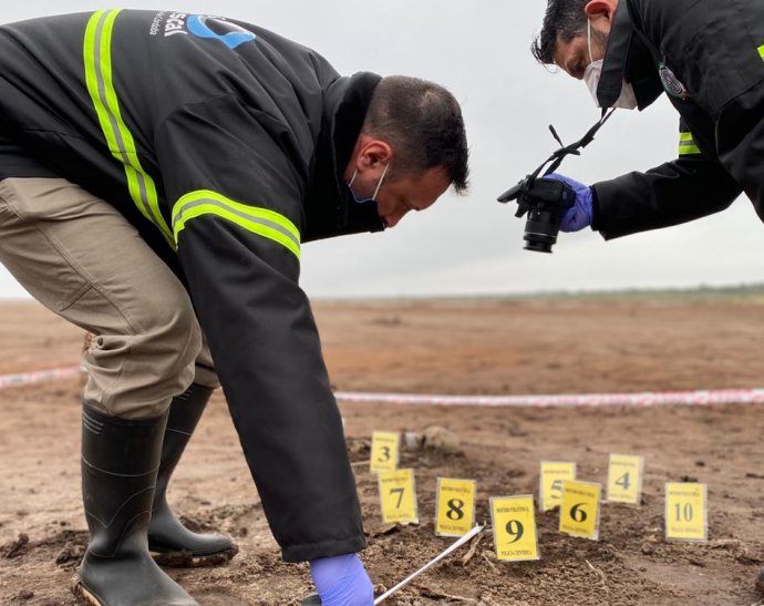 Los restos encontrados en el Bajo de Ansenuza serían de interés arqueológico