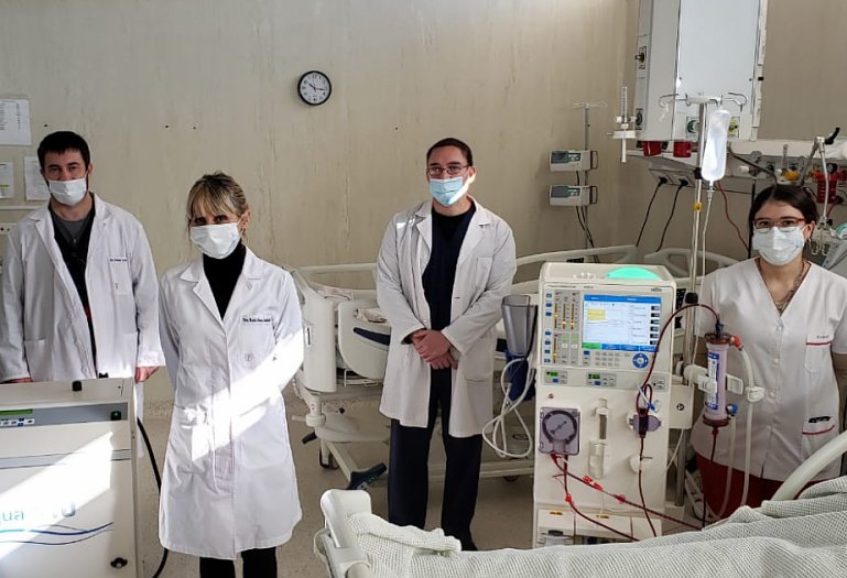 Se realizó la primera diálisis en el Hospital Ferré de Rafaela