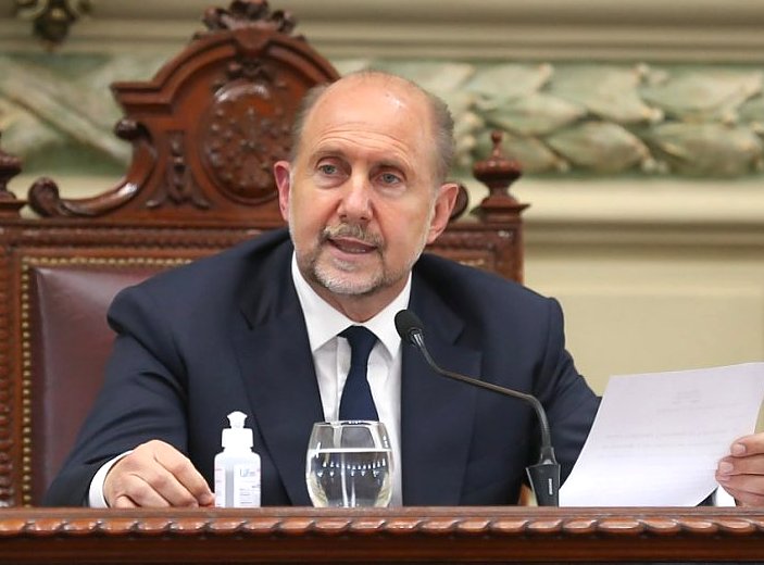 El Gobernador Perotti dió positivo de coronavirus