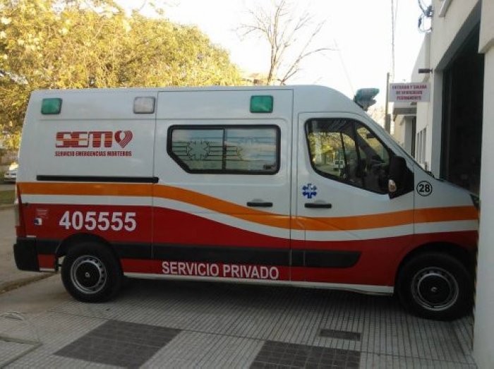 Menor lesionado en un accidente en Morteros