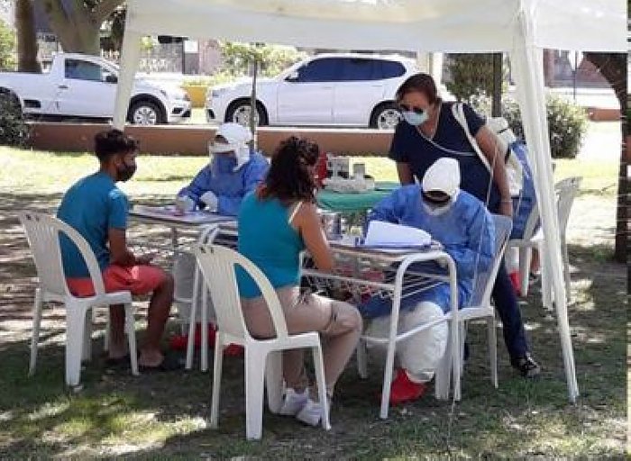 Coronavirus: Realizan testeos masivos en Porteña