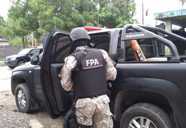 FPA realizó procedimientos antidrogas en Suardi, Morteros y otras localidades