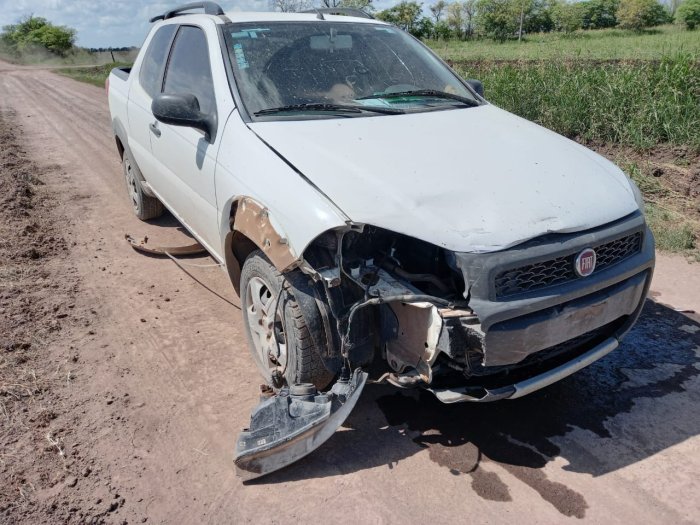 Motociclista lesionada en accidente en Monte Oscuridad