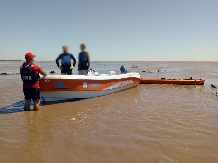Rescataron kayakistas del río Xanaes en jurisdicción de Miramar