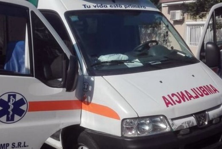Motociclista lesionada en accidente en Freyre