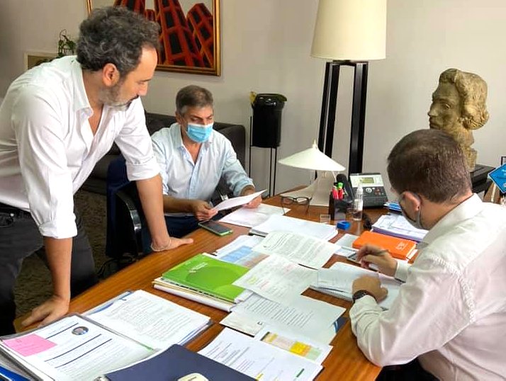 Morteros: Bría realizó gestiones ante autoridades nacionales