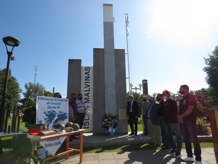 En Suardi se recordó la gesta de Malvinas