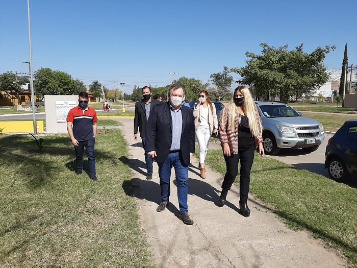 Michlig reclama por la obra de desagües cloacales en Ceres