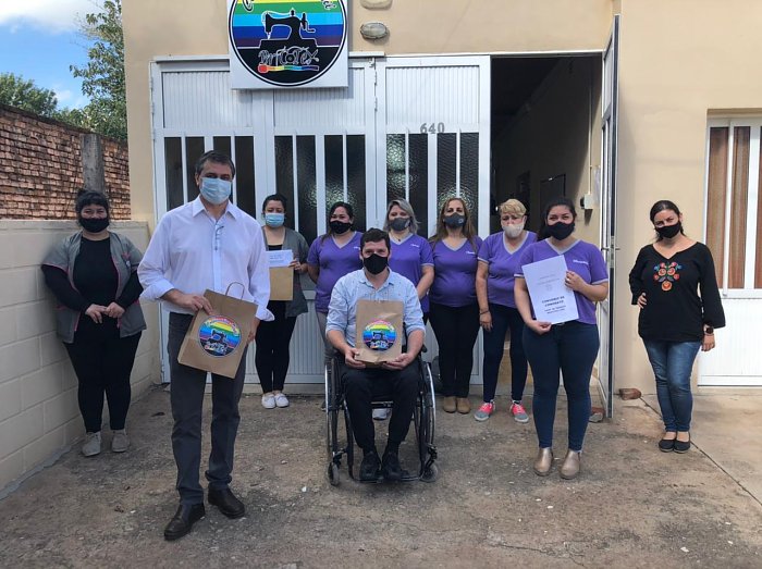 Fue habilitada la Cooperativa de trabajo textil BricoTex