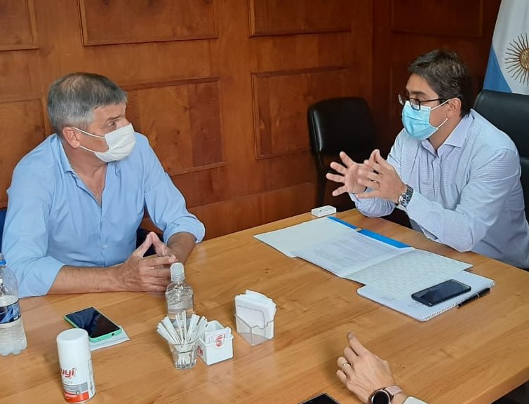 El Intendente Bría se volvió a reunir con el Ministro Cardozo