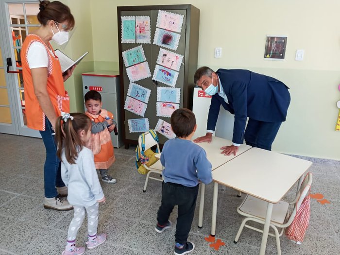 Se habilitaron nuevas aulas en Jardines de Morteros