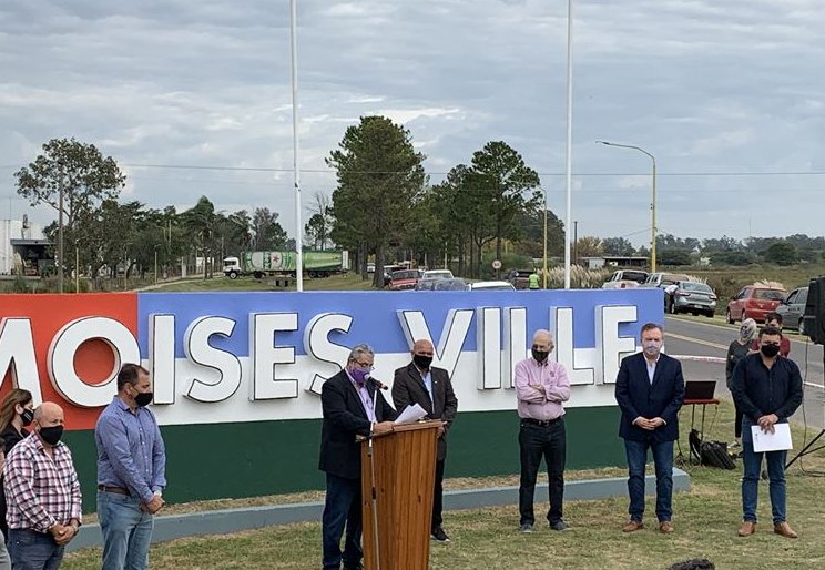 Moisés Ville reclama la repavimentación de la ruta a Virginia