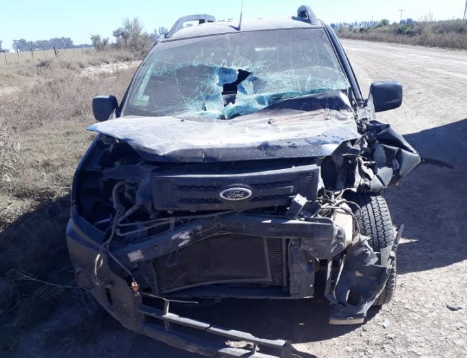 La tierra en suspensión provocó accidente en Constanza