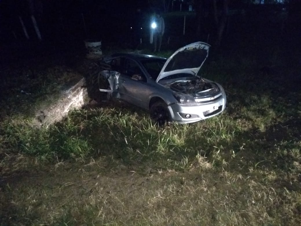 Joven lesionada en accidente en jurisdicción de Ceres