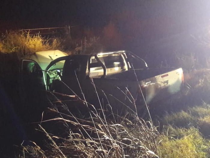 Hombre lesionado al accidentarse en Freyre