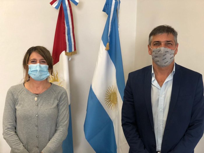 Morteros: Bría se reunió con la Ministra Jure