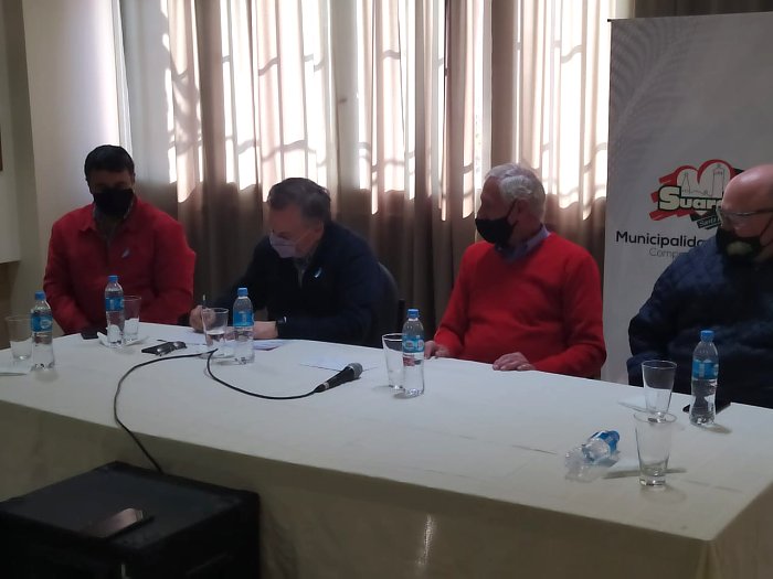 Michlig cumplió una amplia agenda de actividades en Suardi