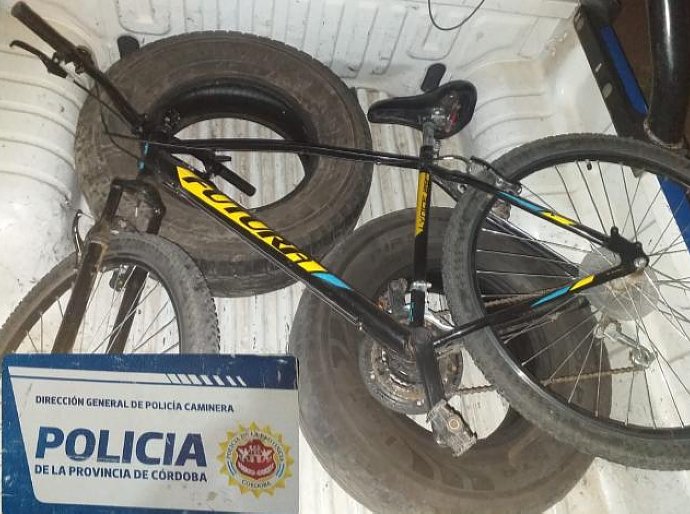 Recuperaron una bicicleta robada por un menor de Freyre