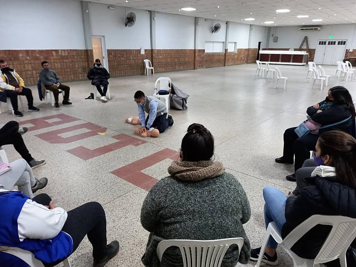 Nueva jornada de capacitación en RCP y primeros auxilios en Suardi