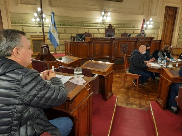 Michlig le pidió a Cantero por obras y nuevos edificios para escuelas del departamento