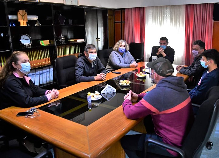 Morteros: Bría se reunió con integrantes del grupo 