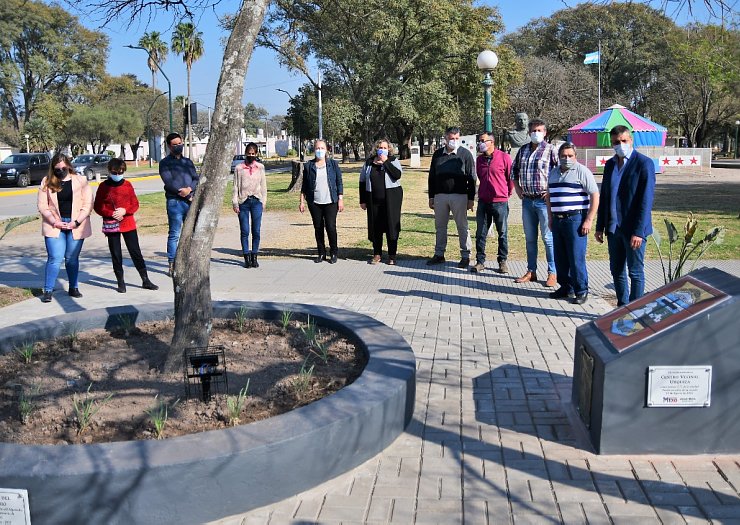 Inauguraron la puesta en valor del nodo histórico-cultural de Bo. Urquiza de Morteros