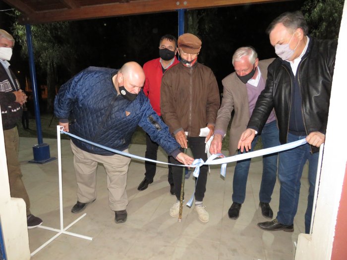 Suardi: El municipio inauguró un pico en el predio del ferrocarril