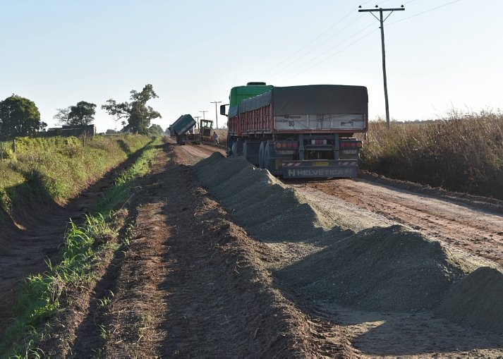 Avanza el programa Caminos de la Ruralidad en el departamento Castellanos