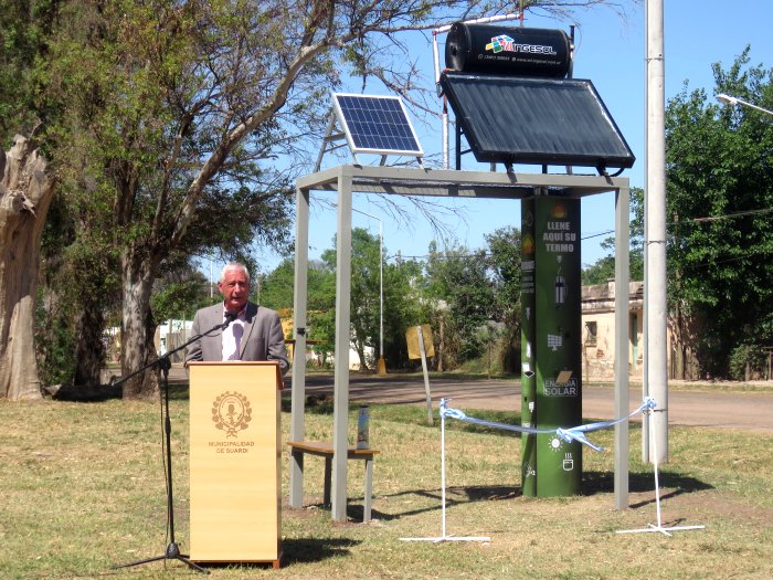 Suardi: Inauguraron una Estación Solar en Bo. San Miguel