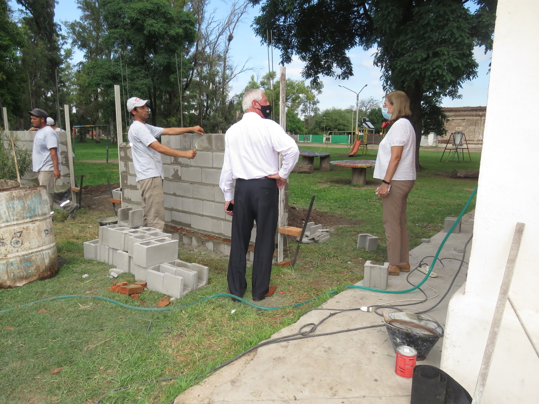 Suardi: Comenzaron a construir el proyecto 