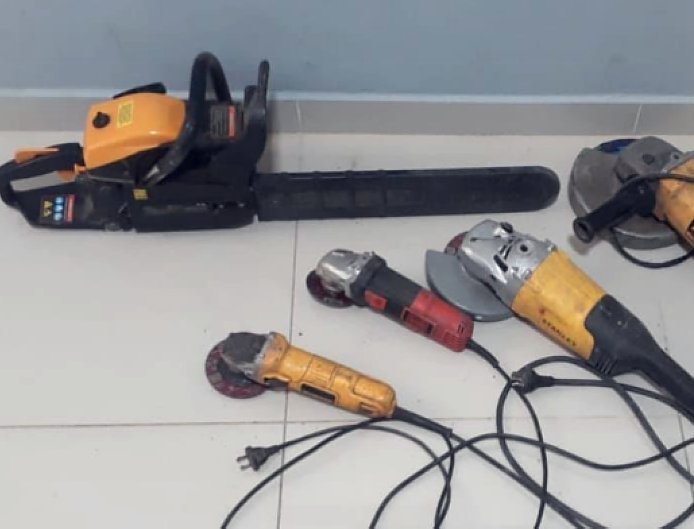 Encontraron herramientas robadas en San Guillermo