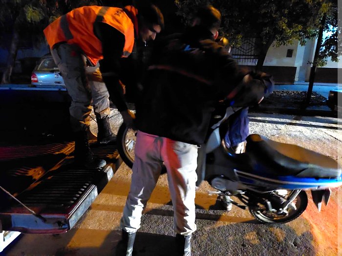 Robaron motos en Morteros, una fue recuperada