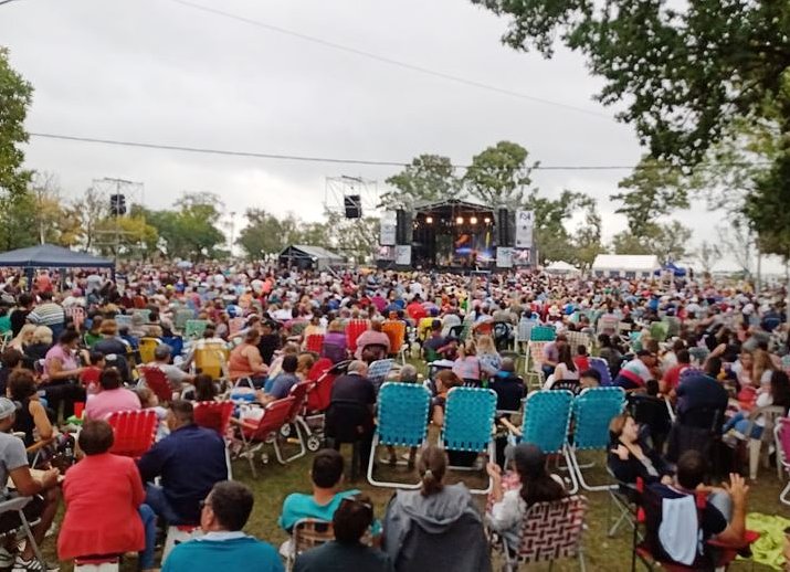 Unas 40 mil personas disfrutaron de la Fiesta de la Confraternidad Departamental