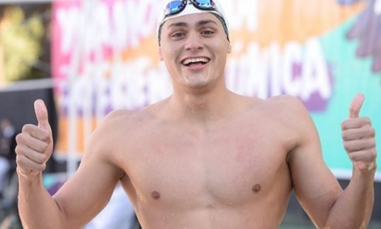 Dante Nicola Rho logró dos medallas doradas y dos de bronce en los Juegos Suramericanos de Rosario