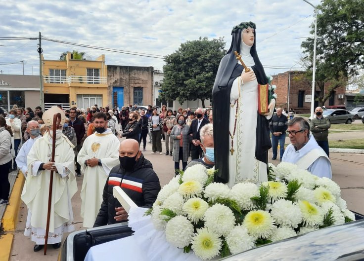 Suardi vivió un gran festejo de sus patronales